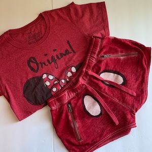 Disney Lounge Shorts and Shirt Bundle